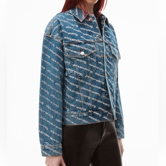 Alexander wang denim jacket (S) - Picture 2 of 5